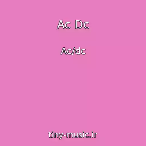 کاور آهنگ Ac Dc از Ac/dc