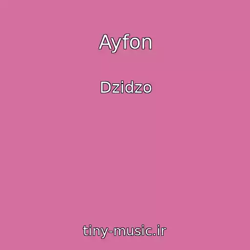 کاور آهنگ Ayfon از Dzіdzo