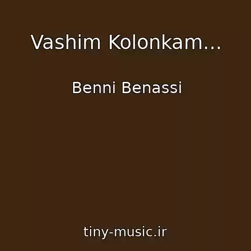 کاور آهنگ Vashim Kolonkam... از Benni Benassi