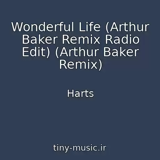کاور آهنگ Wonderful Life (Arthur Baker Remix Radio Edit) (Arthur Baker Remix) از Harts
