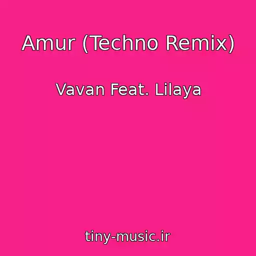 کاور آهنگ Amur (Techno Remix) از Vavan Feat. Lilaya