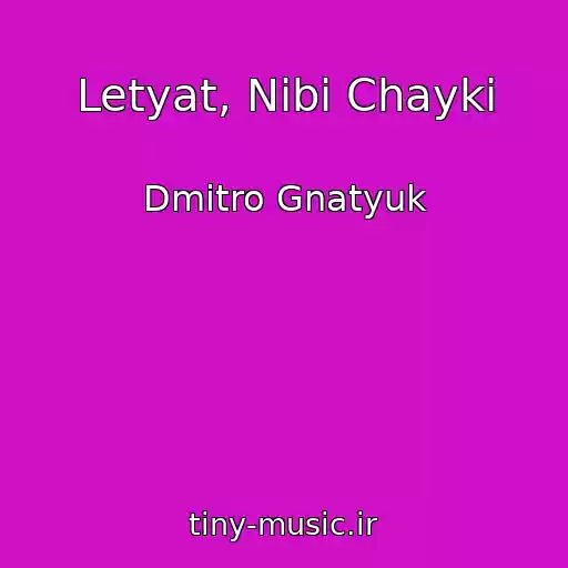 کاور آهنگ Letyat, Nіbi Chayki از Dmitro Gnatyuk