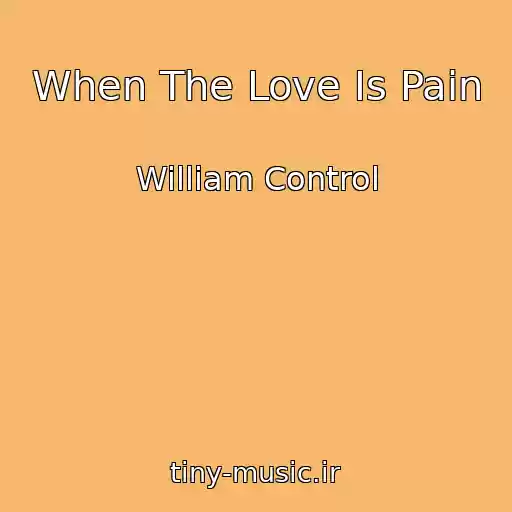 کاور آهنگ When The Love Is Pain از William Control