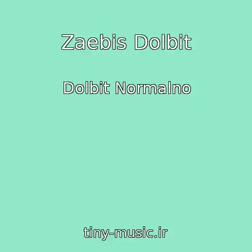 کاور آهنگ Zaebis Dolbit از Dolbit Normalno