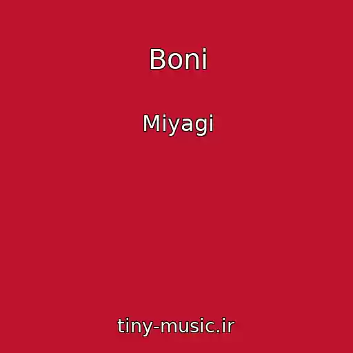 کاور آهنگ Boni از Miyagi