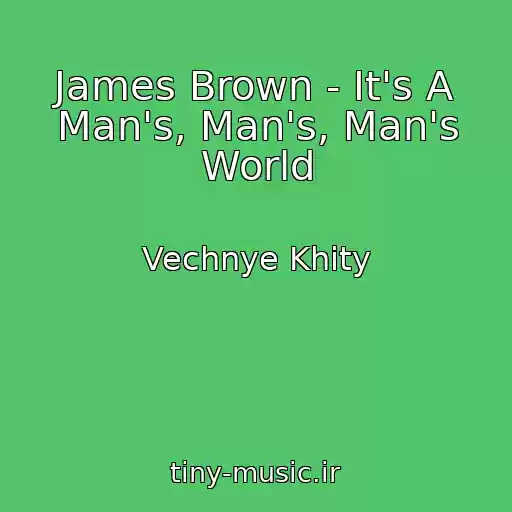 کاور آهنگ James Brown - It's A Man's, Man's, Man's World از Vechnye Khity