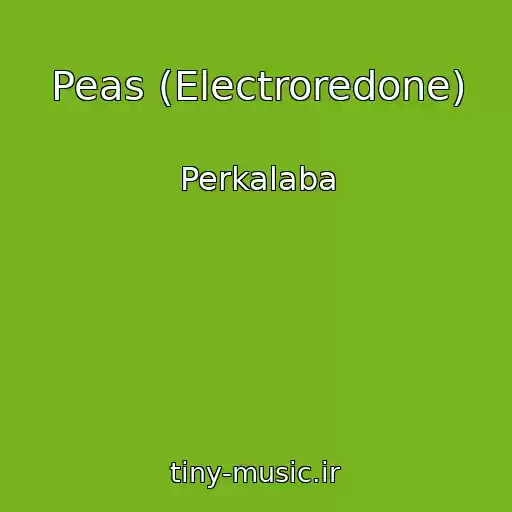 کاور آهنگ Peas (Electroredone) از Perkalaba