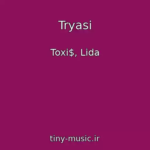 کاور آهنگ Tryasi از Toxi$, Lida