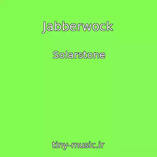 کاور آهنگ Jabberwock از Solarstone