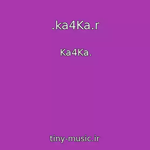 کاور آهنگ .ka4Ka.r از Ka4Ka.
