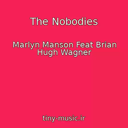 کاور آهنگ The Nobodies از Marlyn Manson Feat Brian Hugh Wagner