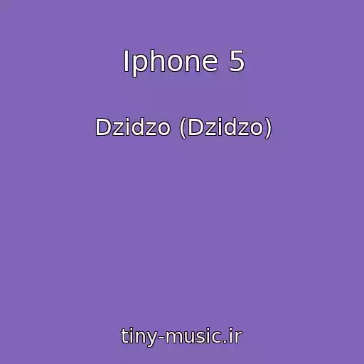 کاور آهنگ Iphone 5 از Dzidzo (Dzіdzo)