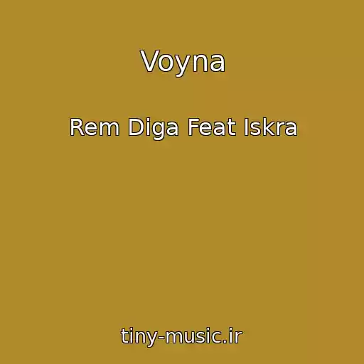 کاور آهنگ Voyna از Rem Diga Feat Iskra