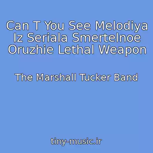 کاور آهنگ Can T You See Melodiya Iz Seriala Smertelnoe Oruzhie Lethal Weapon از The Marshall Tucker Band