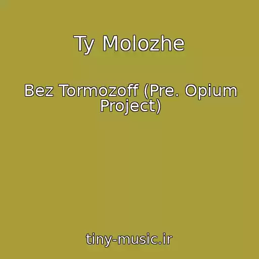 کاور آهنگ Ty Molozhe از Bez Tormozoff (Pre. Opium Project)