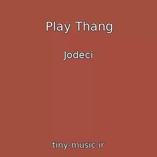کاور آهنگ Play Thang از Jodeci