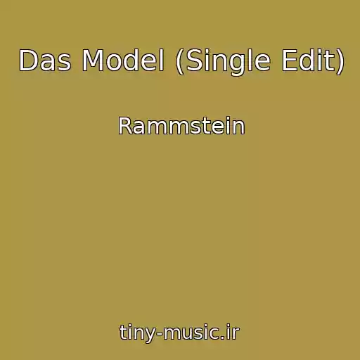 کاور آهنگ Das Model (Single Edit) از Rammstein