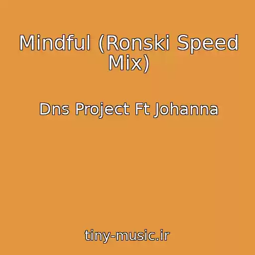 کاور آهنگ Mindful (Ronski Speed Mix) از Dns Project Ft Johanna