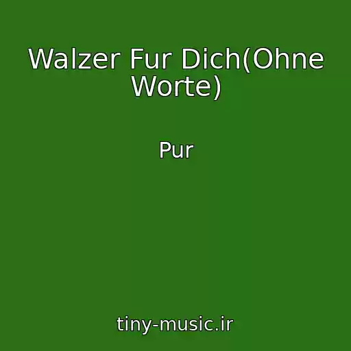 کاور آهنگ Walzer Fur Dich(Ohne Worte) از Pur