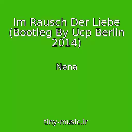 کاور آهنگ Im Rausch Der Liebe (Bootleg By Ucp Berlin 2014) از Nena