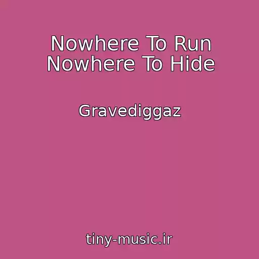 کاور آهنگ Nowhere To Run Nowhere To Hide از Gravediggaz