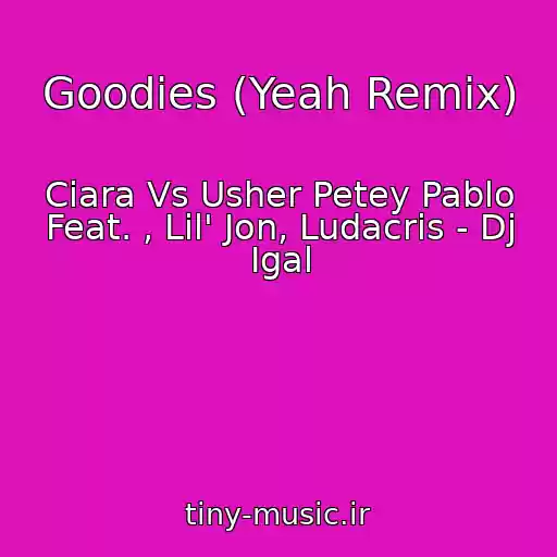 کاور آهنگ Goodies (Yeah Remix) از Ciara Vs Usher Petey Pablo Feat. , Lil' Jon, Ludacris - Dj Igal