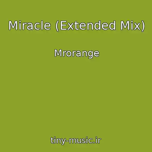 کاور آهنگ Miracle (Extended Mix) از Mrorange