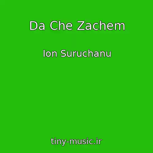 کاور آهنگ Da Che Zachem از Ion Suruchanu