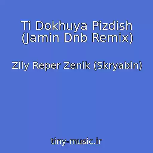 کاور آهنگ Ti Dokhuya Pizdish (Jamin Dnb Remix) از Zliy Reper Zenik (Skryabіn)
