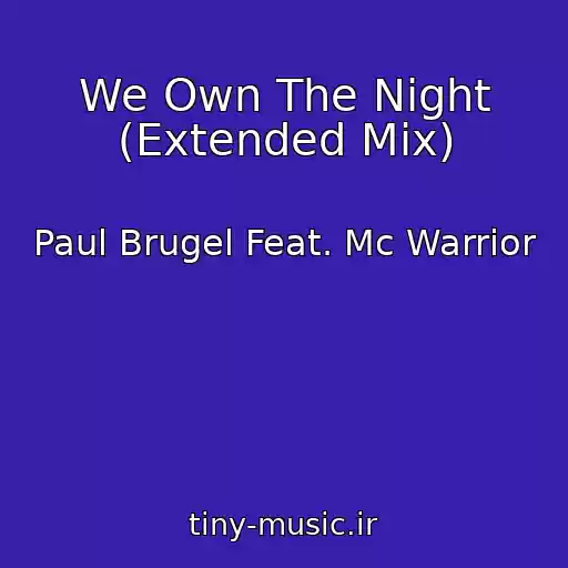 کاور آهنگ We Own The Night (Extended Mix) از Paul Brugel Feat. Mc Warrior
