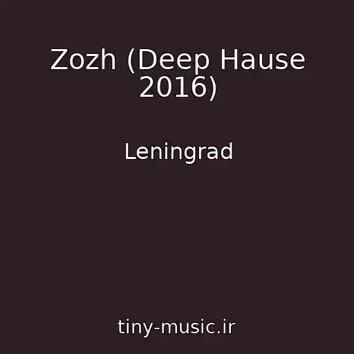 کاور آهنگ Zozh (Deep Hause 2016) از Leningrad