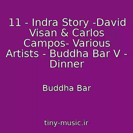 کاور آهنگ 11 - Indra Story -David Visan & Carlos Campos- Various Artists - Buddha Bar V - Dinner از Buddha Bar