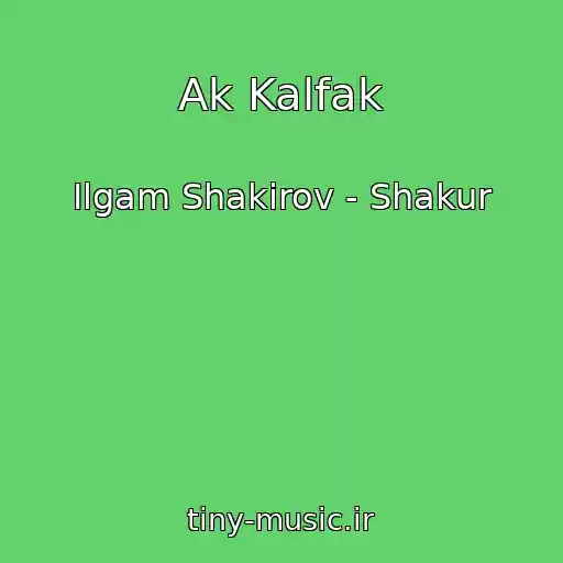 کاور آهنگ Ak Kalfak از Ilgam Shakirov - Shakur