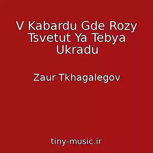 کاور آهنگ V Kabardu Gde Rozy Tsvetut Ya Tebya Ukradu از Zaur Tkhagalegov
