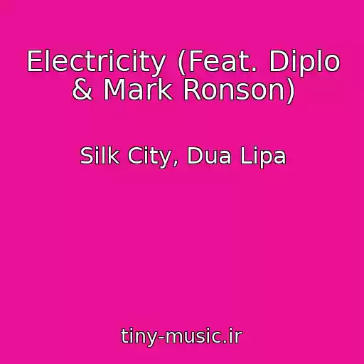 کاور آهنگ Electricity (Feat. Diplo & Mark Ronson) از Silk City, Dua Lipa