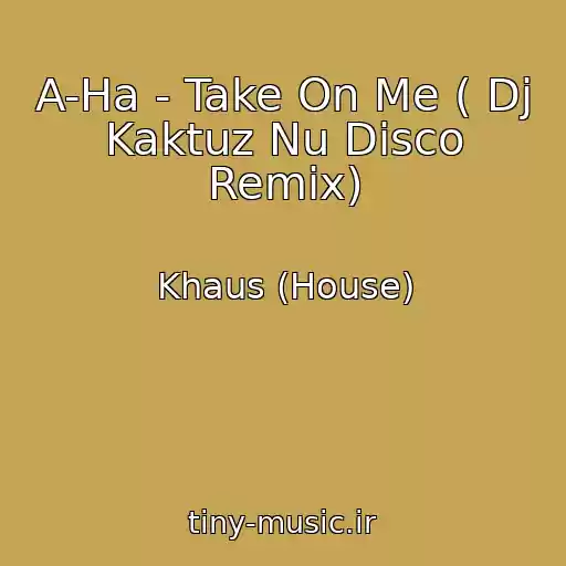 کاور آهنگ A-Ha - Take On Me ( Dj Kaktuz Nu Disco Remix) از Khaus (House)