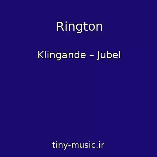 کاور آهنگ Rington از Klingande – Jubel