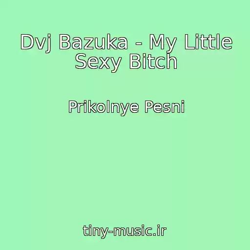 کاور آهنگ Dvj Bazuka - My Little Sexy Bitch از Prikolnye Pesni