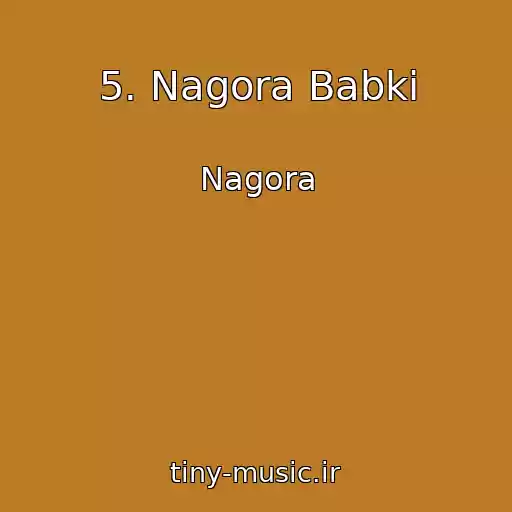 کاور آهنگ 5. Nagora Babki از Nagora