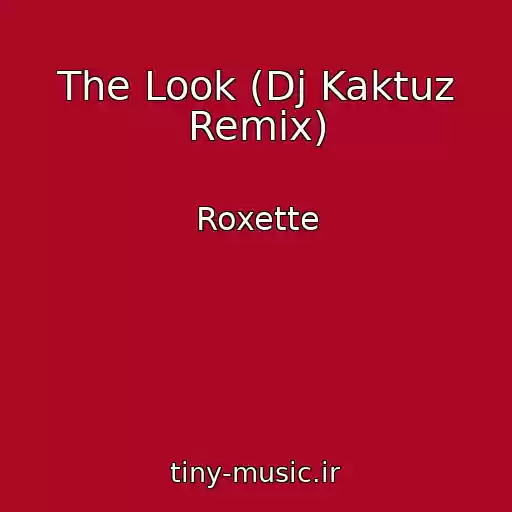 کاور آهنگ The Look (Dj Kaktuz Remix) از Roxette