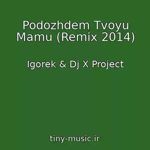 کاور آهنگ Podozhdem Tvoyu Mamu (Remix 2014) از Igorek & Dj X Project