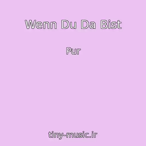 کاور آهنگ Wenn Du Da Bist از Pur