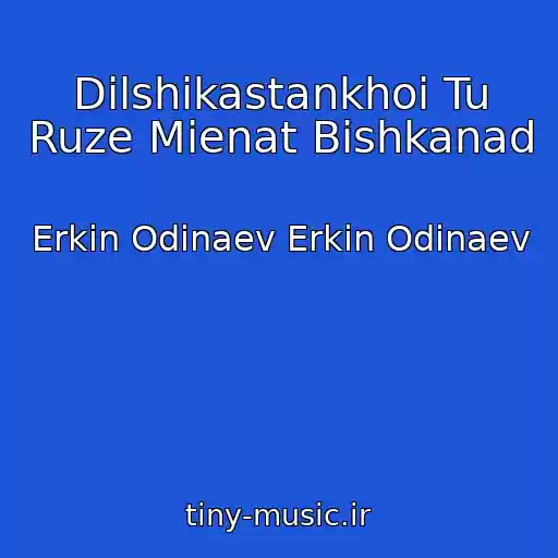 کاور آهنگ Dilshikastankhoi Tu Ruze Mienat Bishkanad از Erkin Odinaev Erkin Odinaev