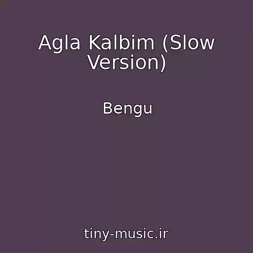 کاور آهنگ Agla Kalbim (Slow Version) از Bengu