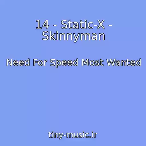 کاور آهنگ 14 - Static-X - Skinnyman از Need For Speed Most Wanted
