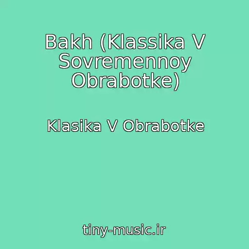 کاور آهنگ Bakh (Klassika V Sovremennoy Obrabotke) از Klasika V Obrabotke