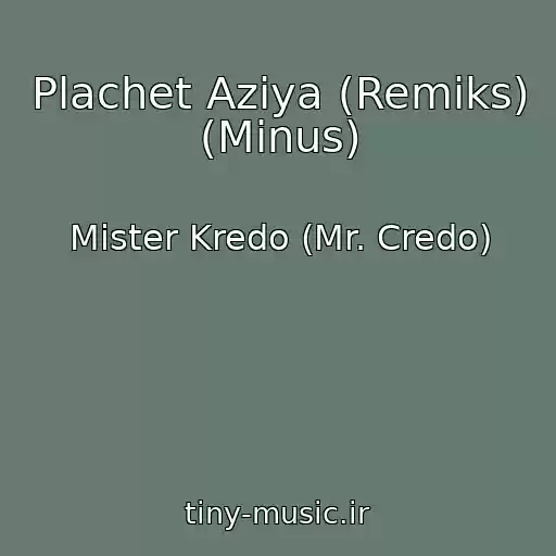 کاور آهنگ Plachet Aziya (Remiks) (Minus) از Mister Kredo (Mr. Credo)