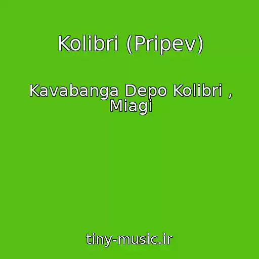 کاور آهنگ Kolibri (Pripev) از Kavabanga Depo Kolibri , Miagi