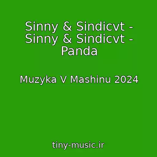 کاور آهنگ Sinny & Sindicvt - Sinny & Sindicvt - Panda از Muzyka V Mashinu 2024