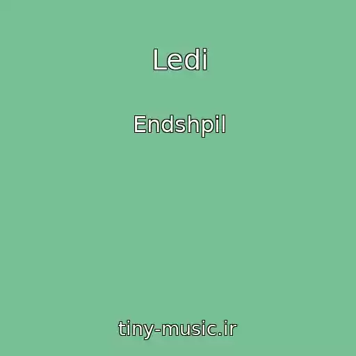 کاور آهنگ Ledi از Endshpil